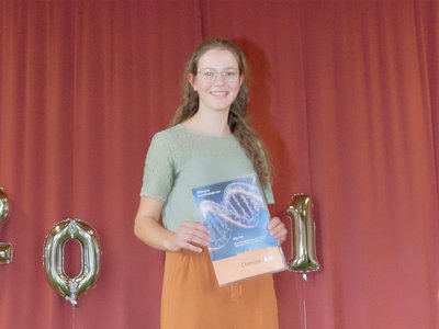 Abiturpreis Biotechnologie für Silja Föll